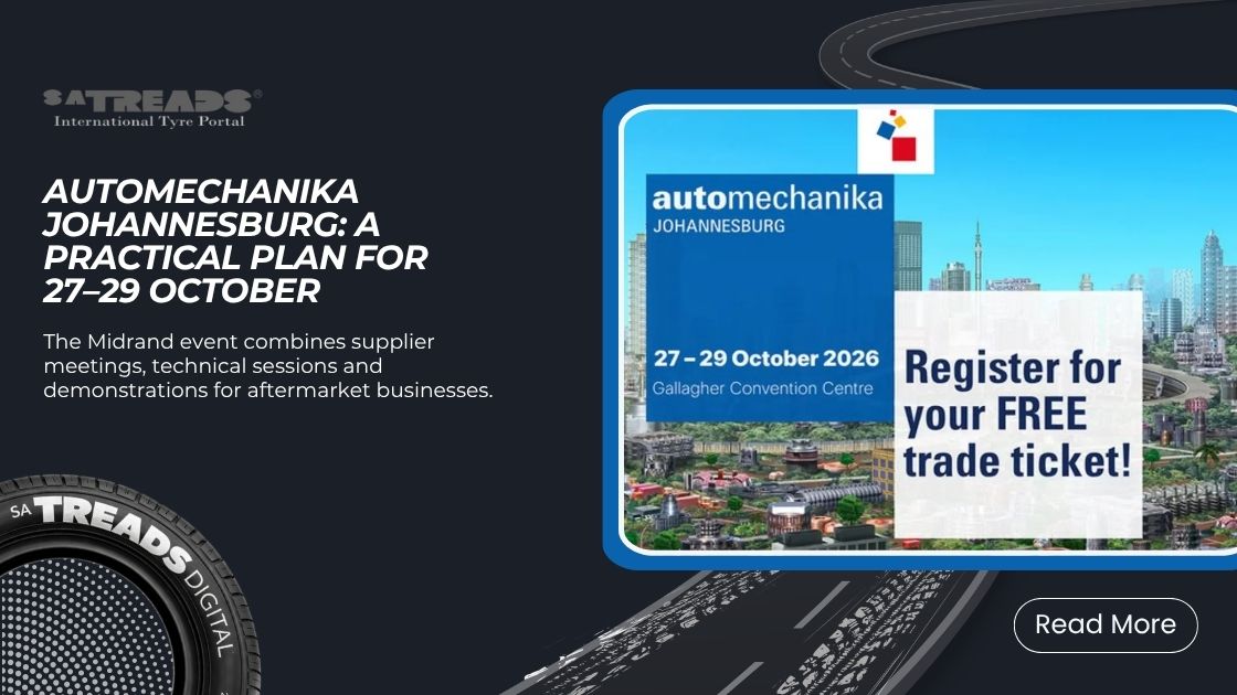 Automechanika Johannesburg: a practical plan for 27–29 October